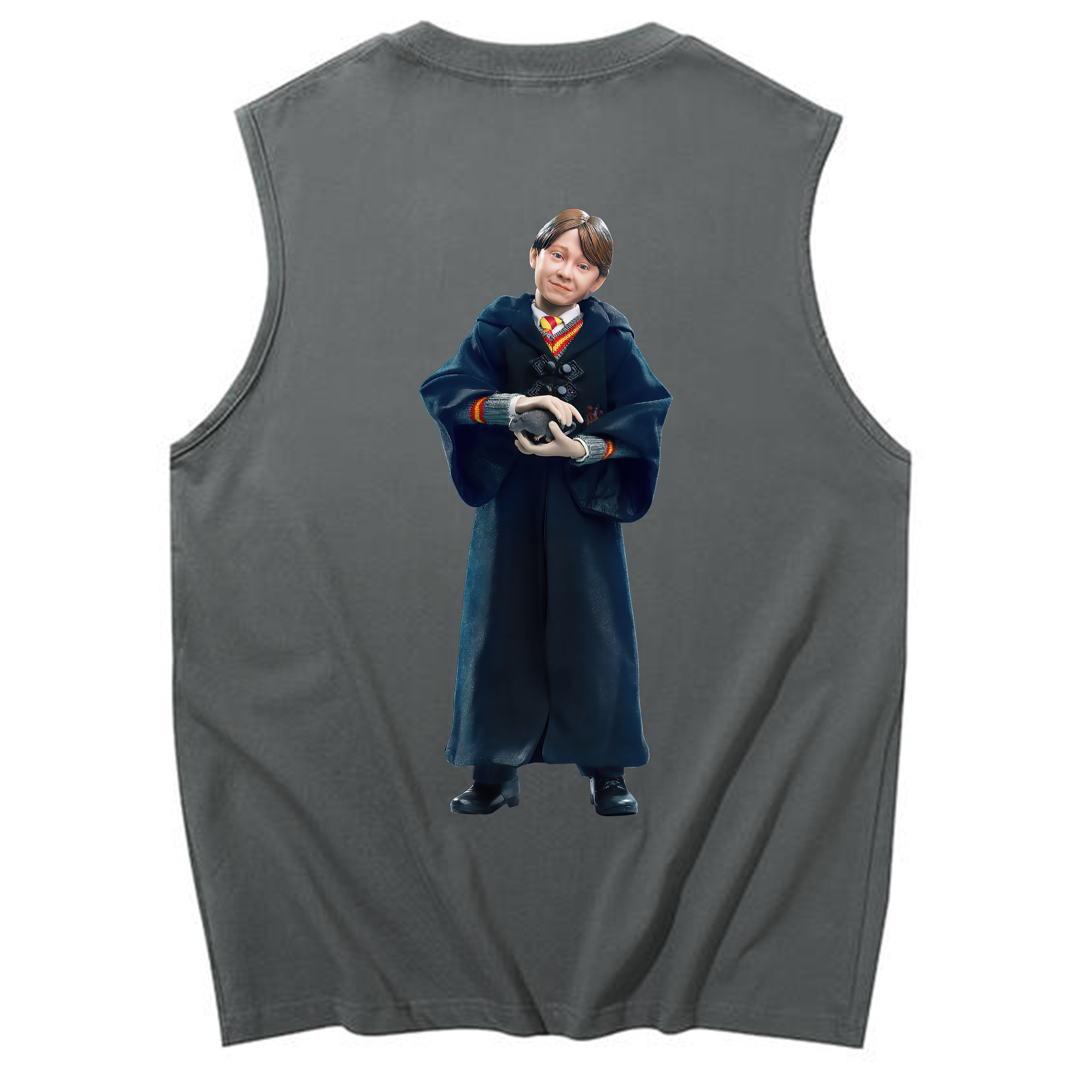 （画像用） Harry Potter ハリー・ポッターシリーズ コットン100％タンクトップ（背面プリント）